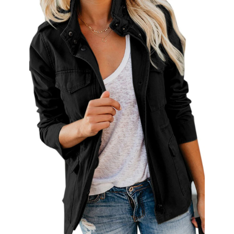Damenjacke mit Reißverschluss – Modern & Schick