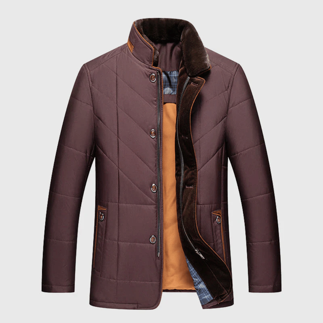 Anselm Elegante Gewatteerde Jas