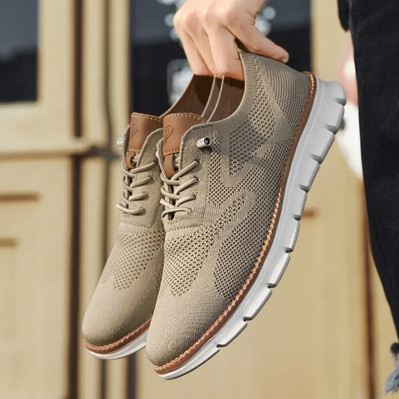 Lyon Comfortabele Herenschoenen – Handgemaakt Vakmanschap met Ademend Design