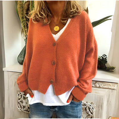 Soft Knit Cardigan met Relaxed Fit voor Dames