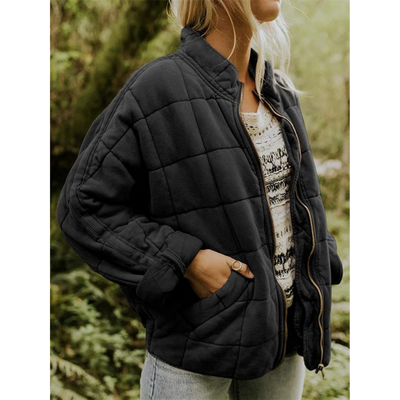 Gewatteerde Dames Jas – Licht & Stijlvol