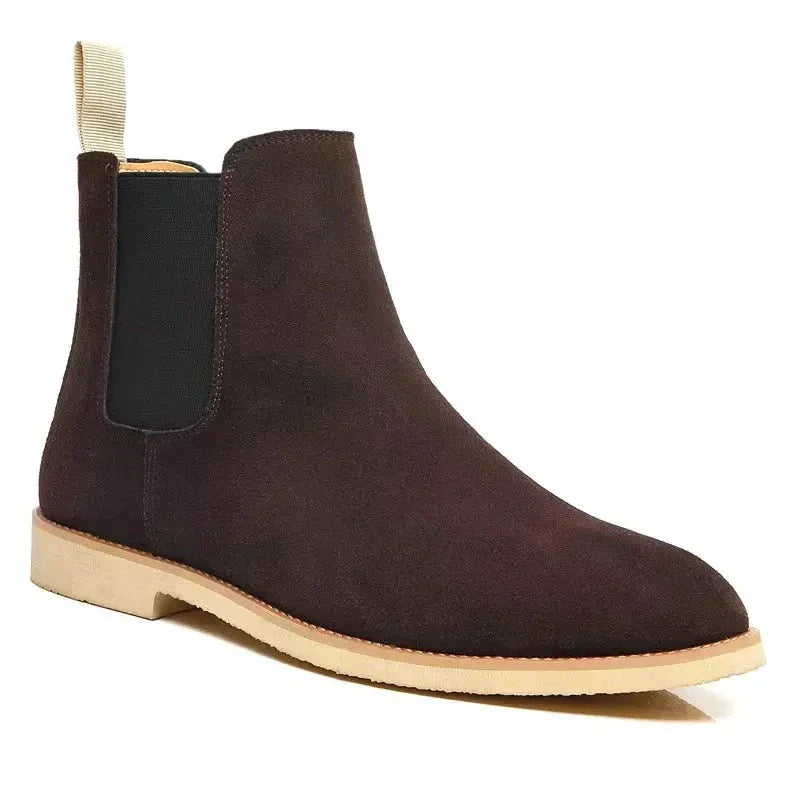 Andrea – Luxe Kalfsuede Chelsea Boots