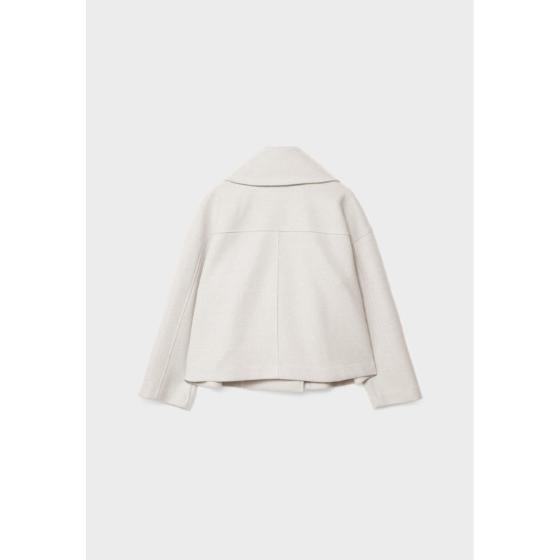 Getailleerde Double-Breasted Dames Jas – Chic & Veelzijdig