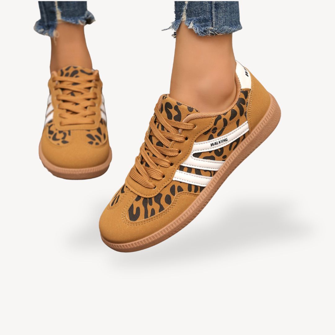 Dames Suède Orthopedische Sneakers – Casual & Iconisch Design