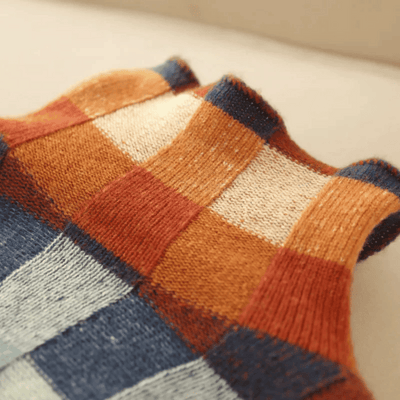 Dames Coltrui met Patchwork Design