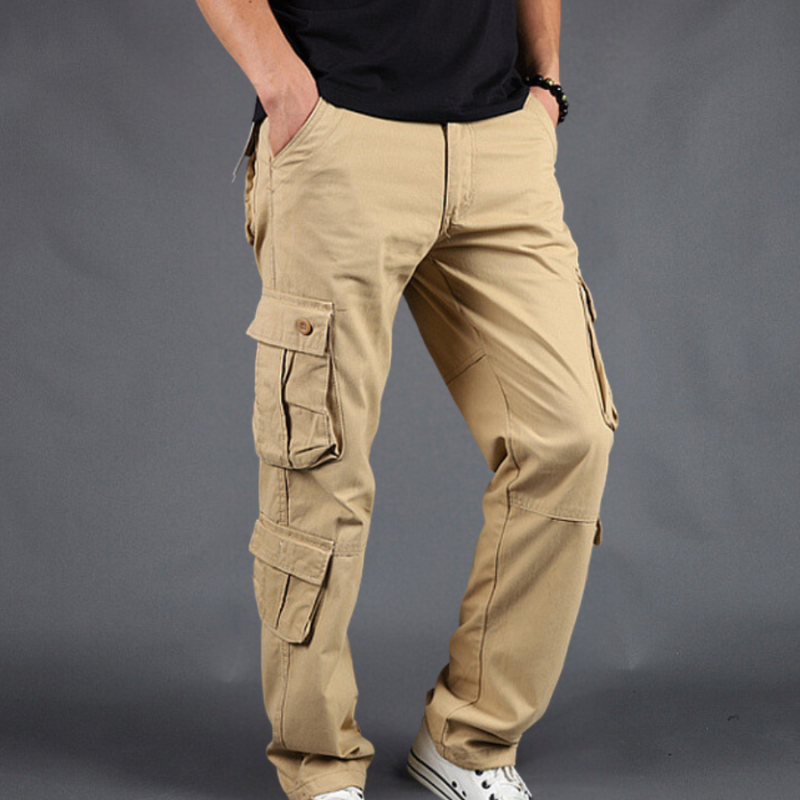 Heren Cargo Broek – 100% Katoen met Duurzaam & Stoer Design