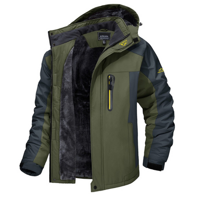 Heren Parka Winterjas – Waterdicht & Winddicht Outdoor Thermo Jas