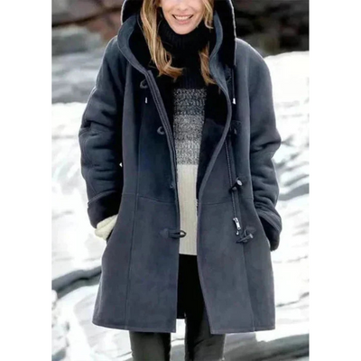 Dames Jas met Fleece Voering en Capuchon