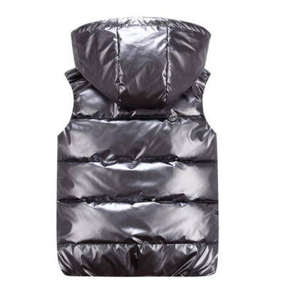 Heren Gewatteerde Bodywarmer met Kap – Warm & Lichtgewicht