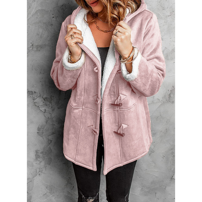 Dames Winterjas met Toggle Sluiting en Capuchon – Warm & Tijdloos