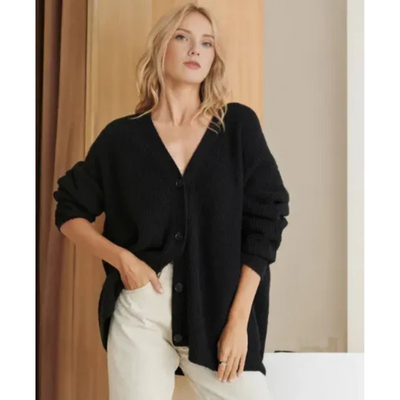 Elegante Dames Cashmere Cardigan – Tijdloos & Stijlvol