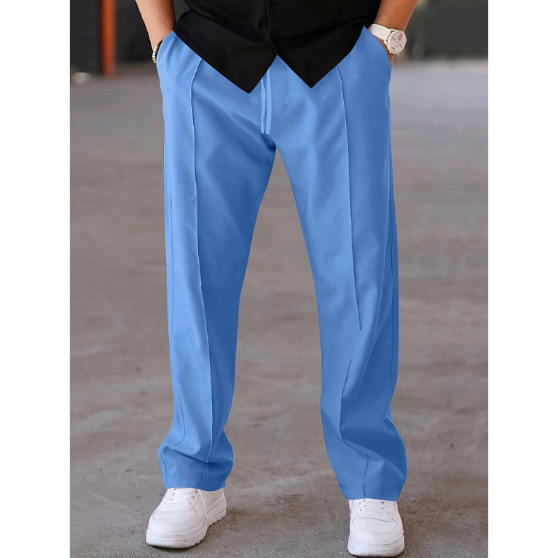 Heren Broek – Vintage Stijl met Regular Fit & Licht Stretch