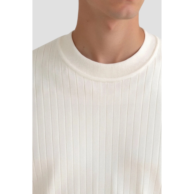 Liam Ribbels Gebreide Longsleeve Trui
