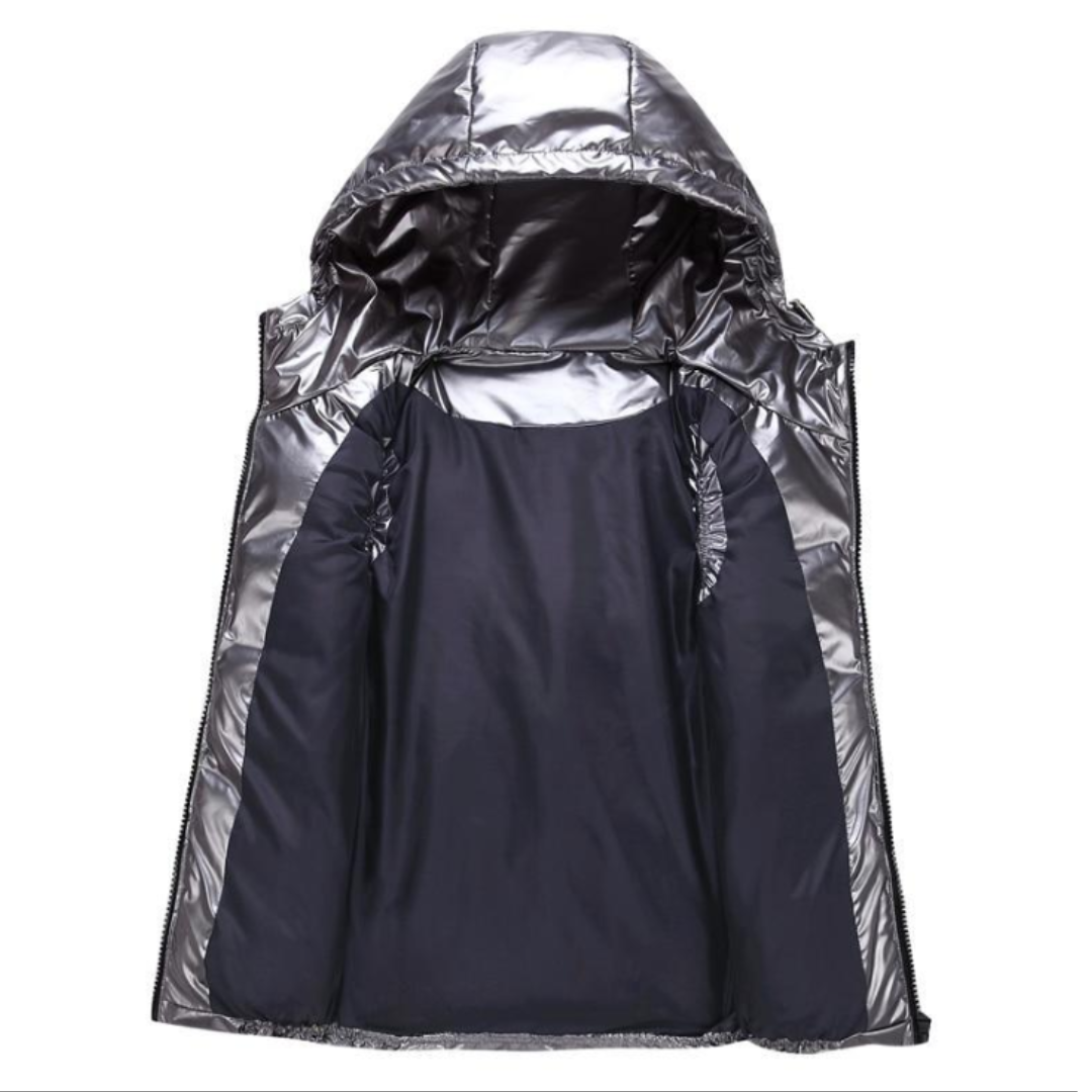 Heren Gewatteerde Bodywarmer met Kap – Warm & Lichtgewicht