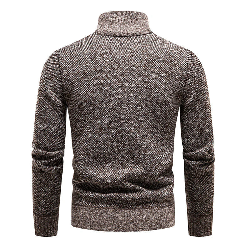 Leandro Moderne Half-Zip Heren Trui