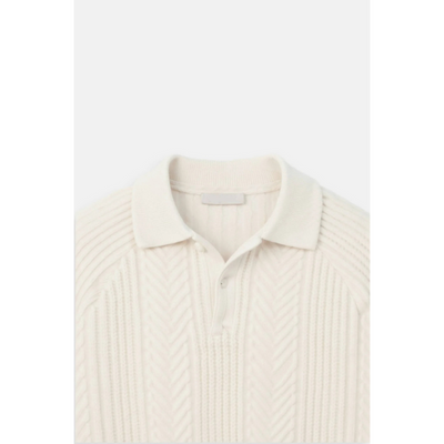 Louis Retro Trui – Effen Kleur, Lange Mouwen