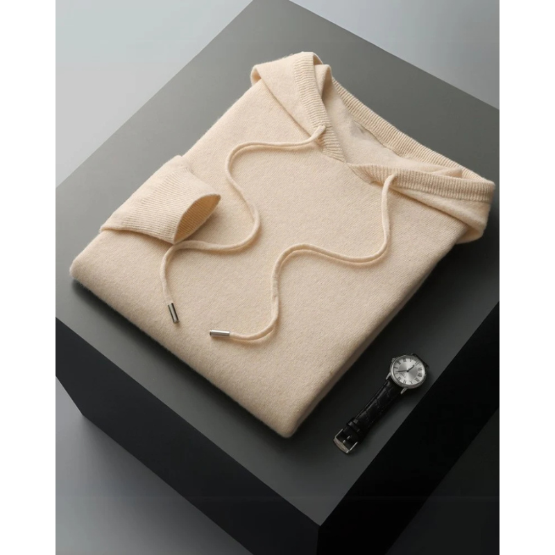 100% Cashmere Hoodie