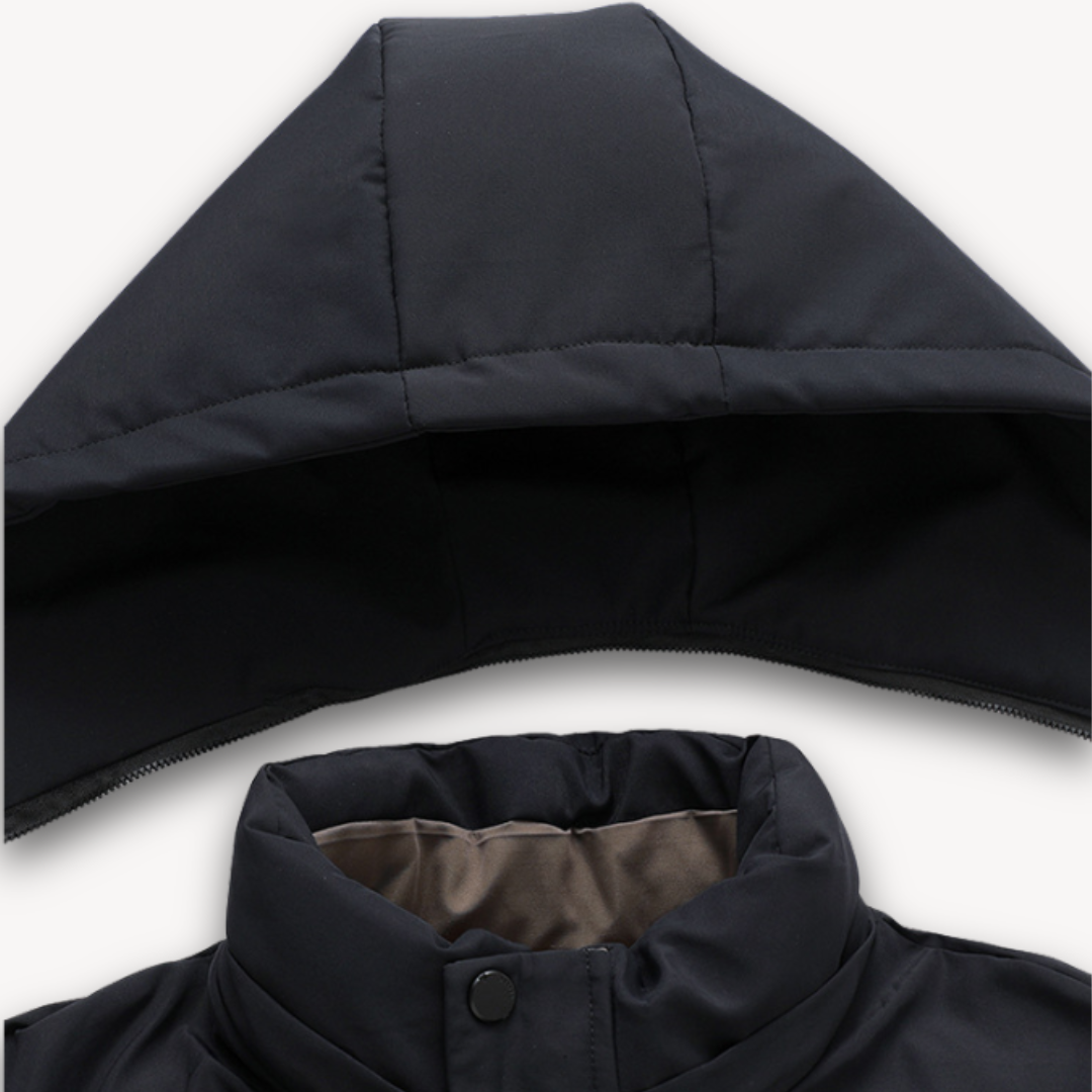 Heren Waterdichte Softshell Jas met Capuchon – Lichtgewicht Winddichte Jas