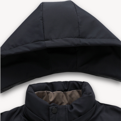 Heren Waterdichte Softshell Jas met Capuchon – Lichtgewicht Winddichte Jas