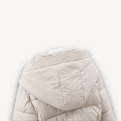 Dames Gewatteerde Winterjas met Kap & Ceintuur – Lichtgewicht & Warm