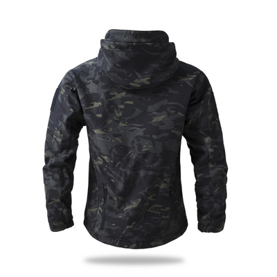 Heren Winterjas – Tactical Outdoor Jas met Warme Voering