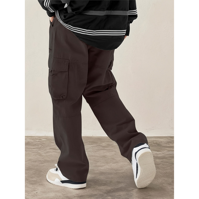 Heren Cargo Broek – Trekkoord & Klepzakken in Streetwear Stijl