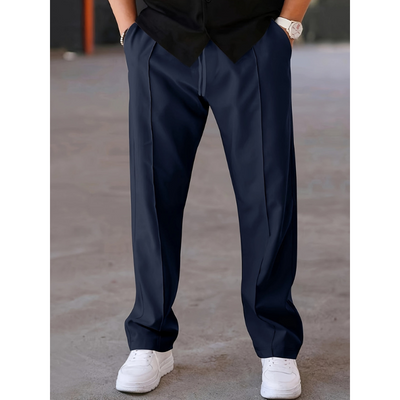 Heren Broek – Vintage Stijl met Regular Fit & Licht Stretch