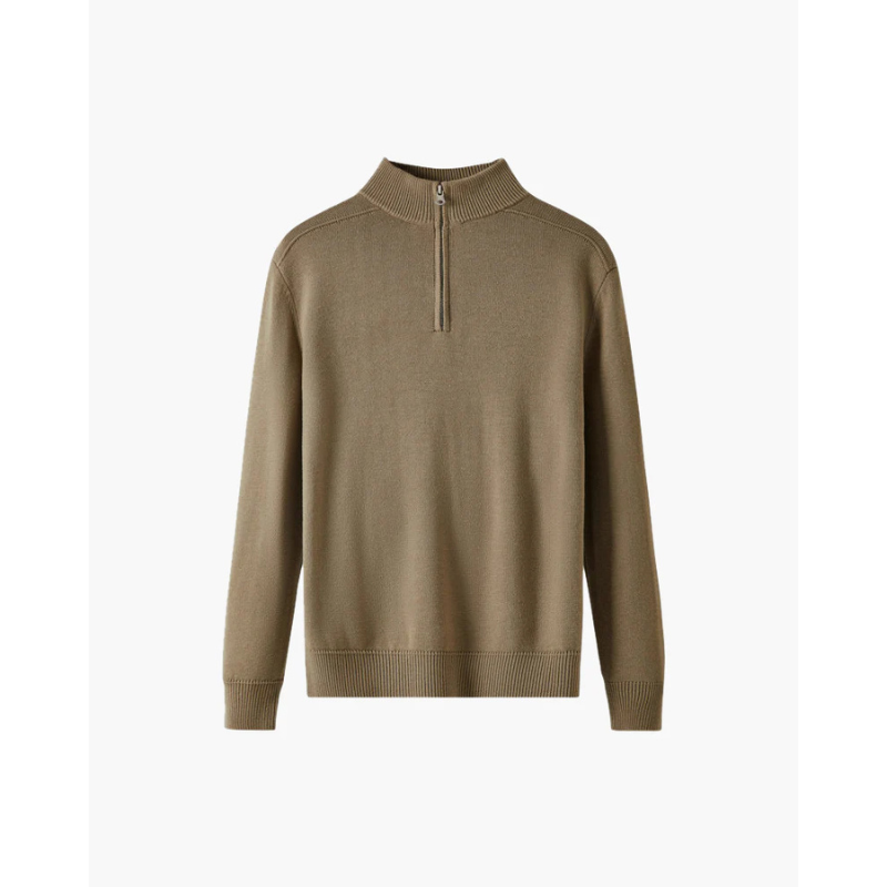 100% Merino Wollen Zip Up