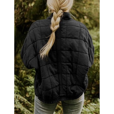Gewatteerde Dames Jas – Licht & Stijlvol