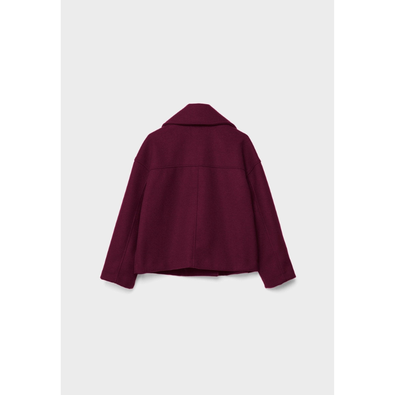 Getailleerde Double-Breasted Dames Jas – Chic & Veelzijdig