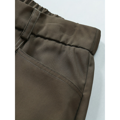 Heren Wijde Broek – Geplooid Design met Casual Loose Fit
