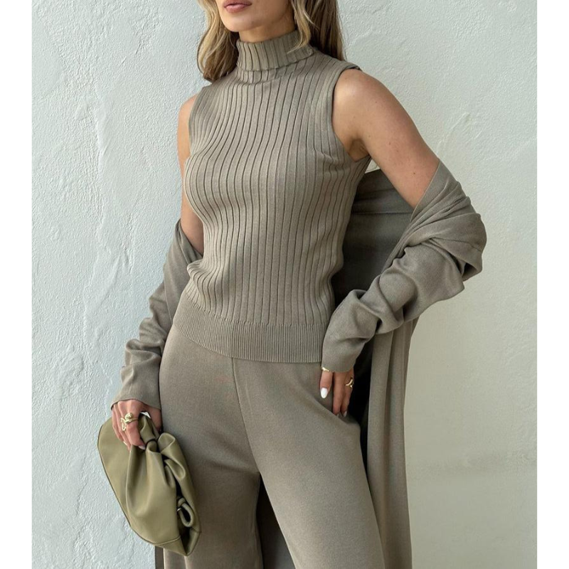 Dames 3-Delige Lounge Set – Zacht & Stijlvol