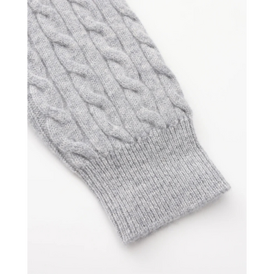 100% Cashmere Woven Half Zip