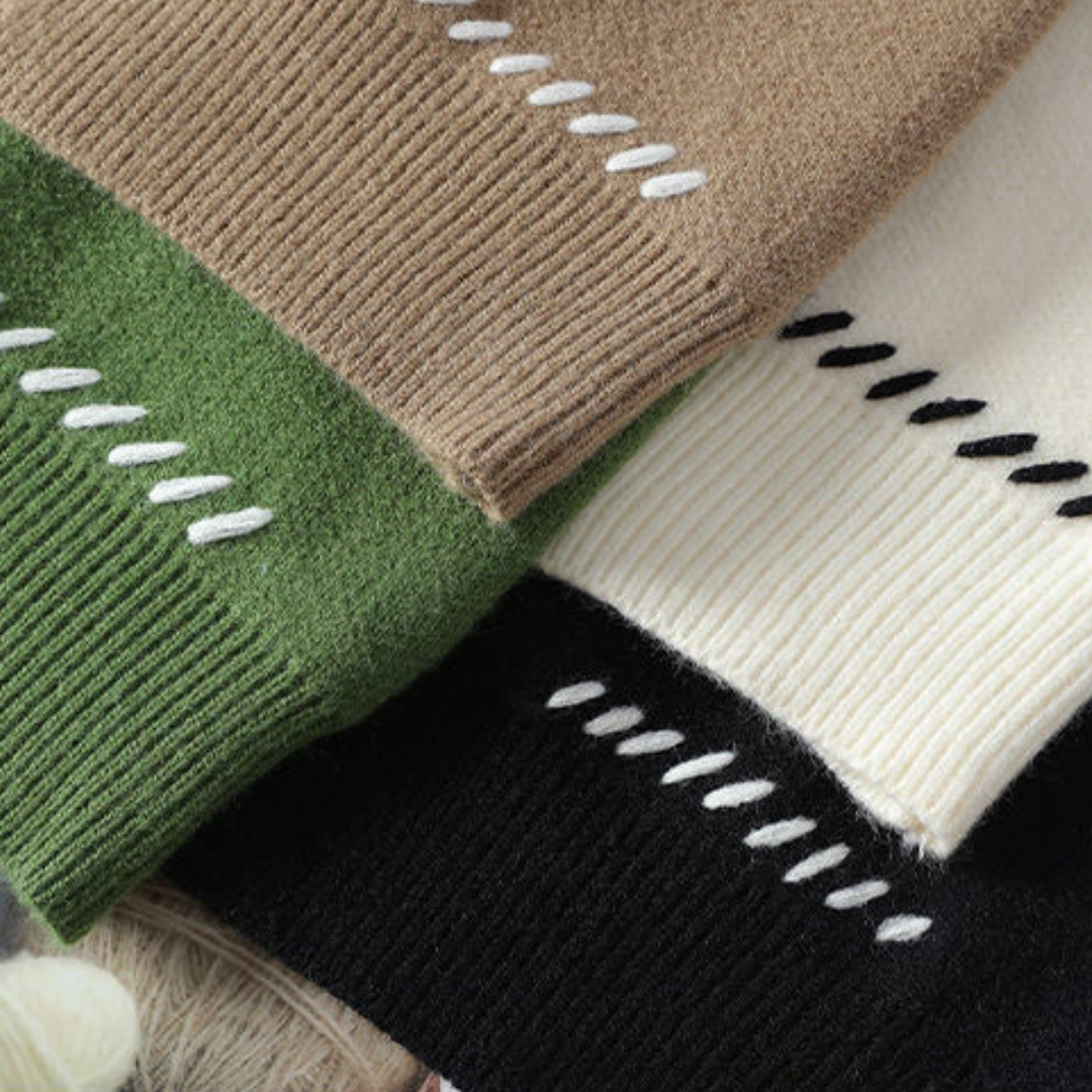 Heren Gebreid Vest – Wolmix Cardigan met Knopen