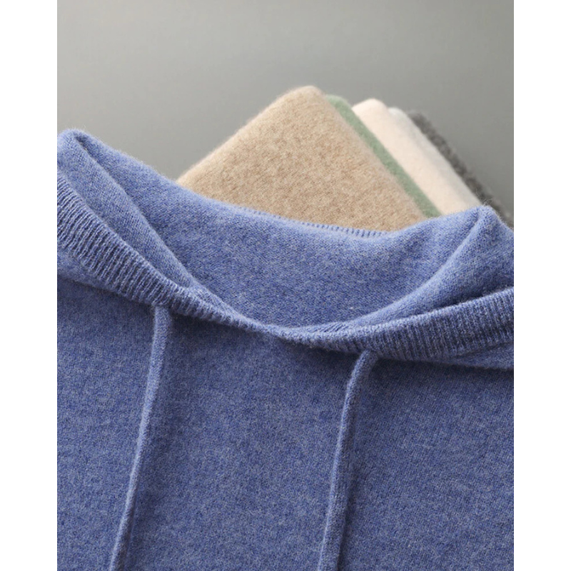 100% Cashmere Hoodie