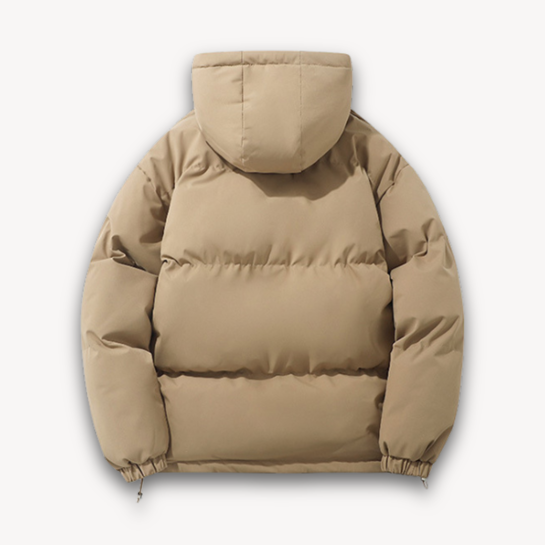 Heren Puffer Jas met Capuchon – Lichtgewicht Winterjas