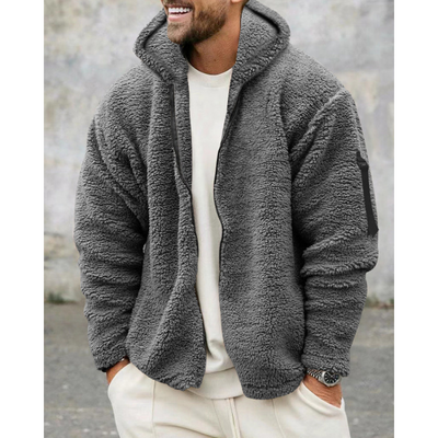 Glacier Thermische Zip Trui met Capuchon