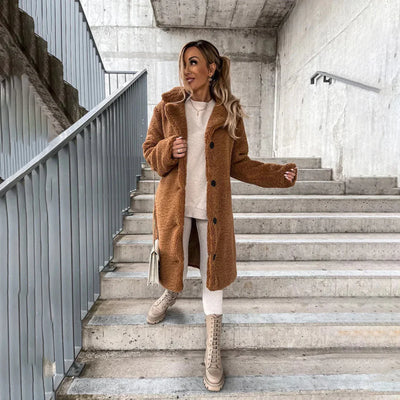 Aurora Luxe Teddy Coat