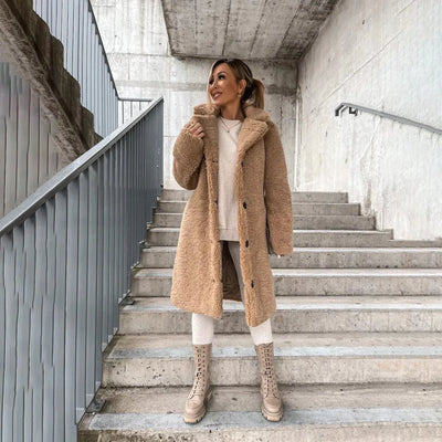 Aurora Luxe Teddy Coat