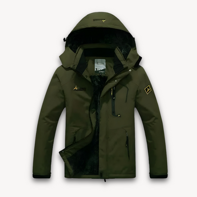 Heren Waterdichte Winterjas – Gevoerd en Isolerend met Fleece