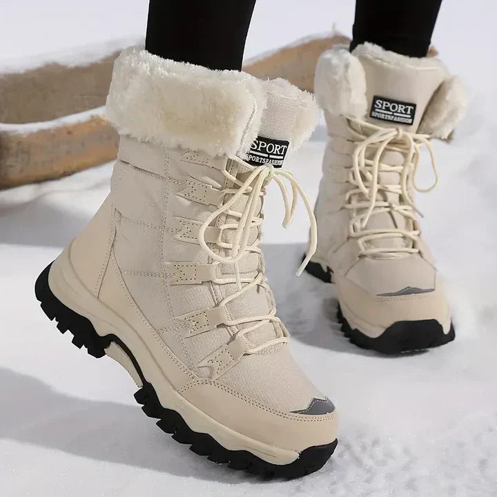 Dames Winterstiefel – Warme & Rutschfeste Laarzen voor Koude Dagen