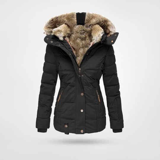 Dames Winterjas met Capuchon – Warm, Modern & Gevoerd