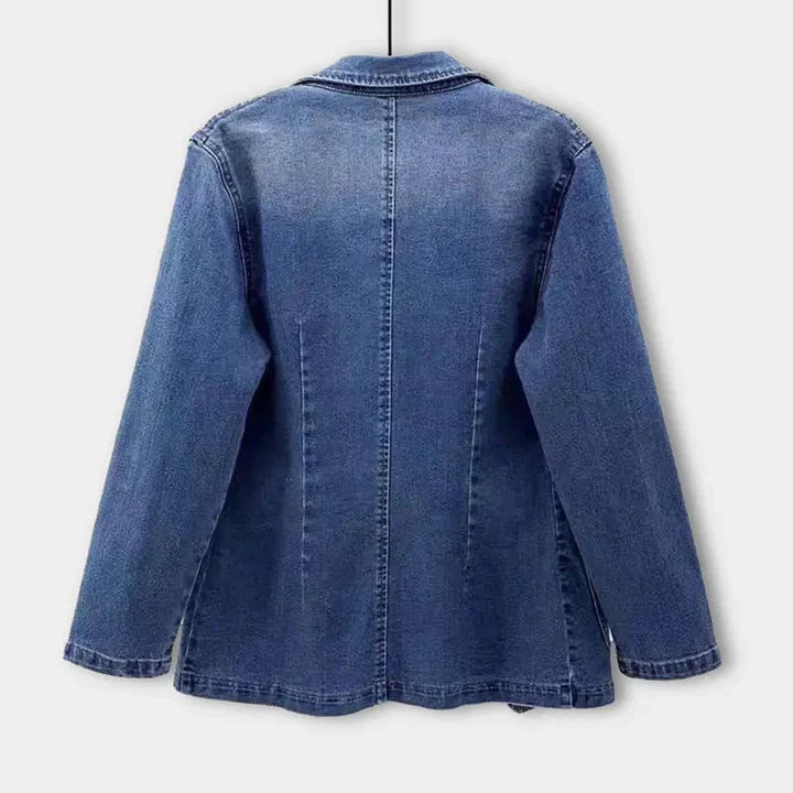 Anneke Denim Blazer voor Dames