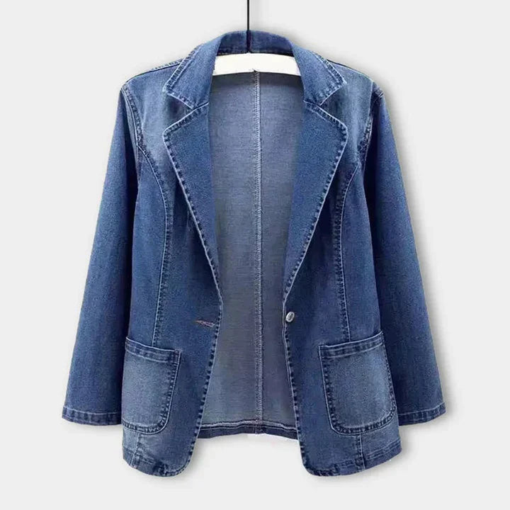 Anneke Denim Blazer voor Dames