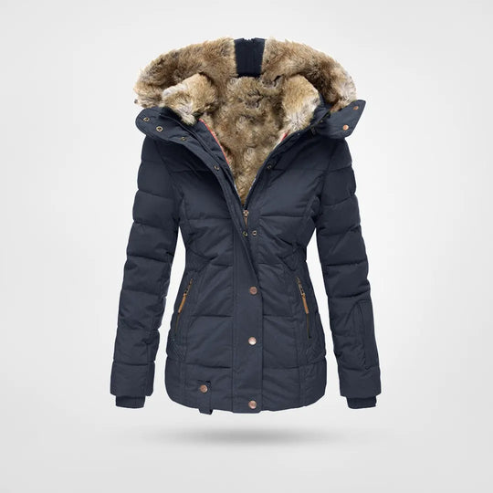 Dames Winterjas met Capuchon – Warm, Modern & Gevoerd
