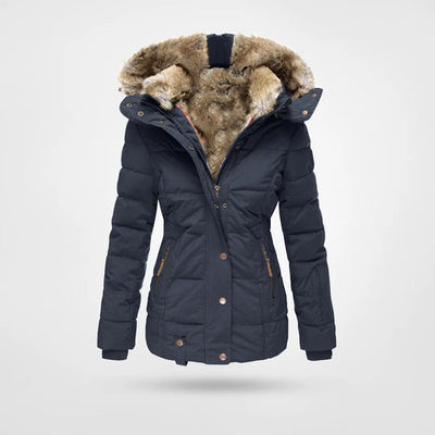 Dames Winterjas met Capuchon – Warm, Modern & Gevoerd