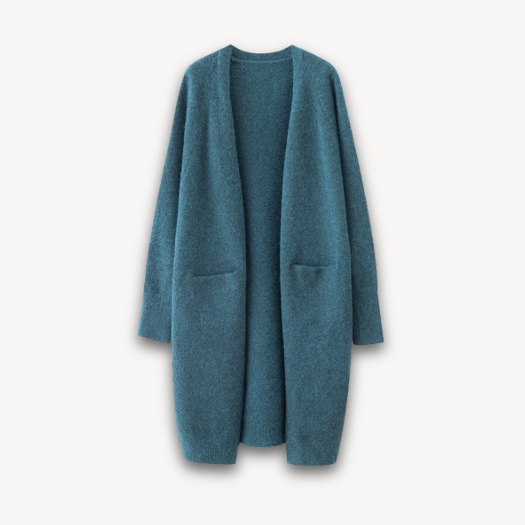 Dames Cashmere Vest – Lang Open Model