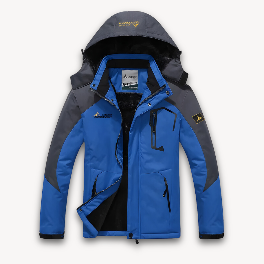 Heren Waterdichte Winterjas – Gevoerd en Isolerend met Fleece