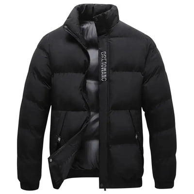 Heren Winterjas met Kraag – Water- en Winddicht