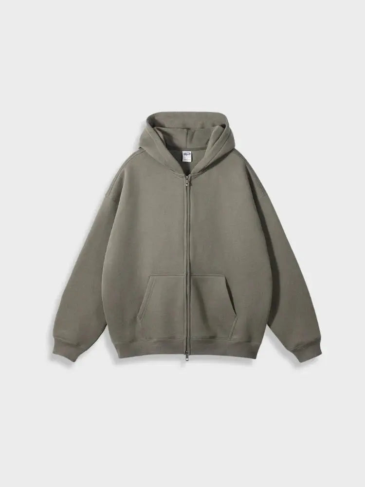 Milano Dames Hoodie met Rits